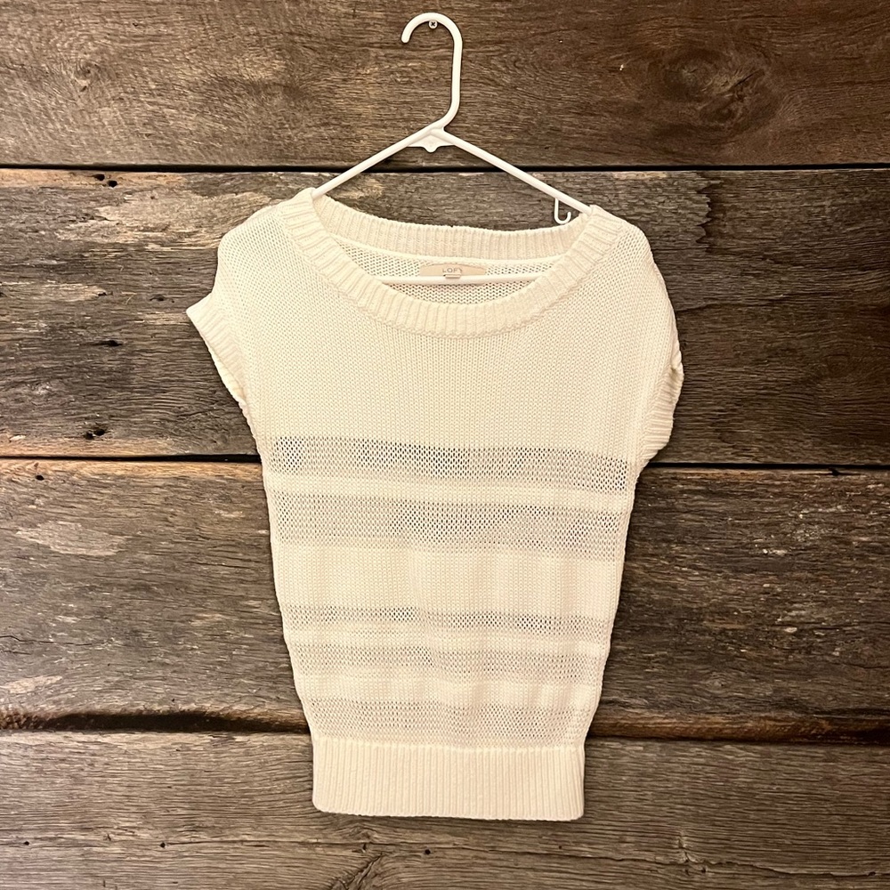 Loft Cap Sleeve Sweater T
